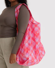 Load image into Gallery viewer, Big Baggu - Pink Star Plaid