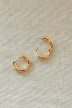 Load image into Gallery viewer, Small Gold Hoops