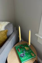 Load image into Gallery viewer, Beeswax Candle 9" Taper Pair