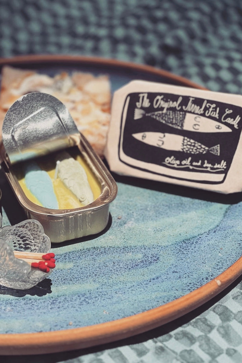 Original Tinned Fish Candle - Olive Oil + Sea Salt – Luna Collective
