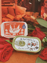 Load image into Gallery viewer, Tinned Fish Candle - Smoked Rose Water
