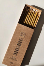 Load image into Gallery viewer, Slim Beeswax Candles - 10 Pack