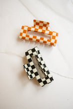 Load image into Gallery viewer, Checker Hair Claw