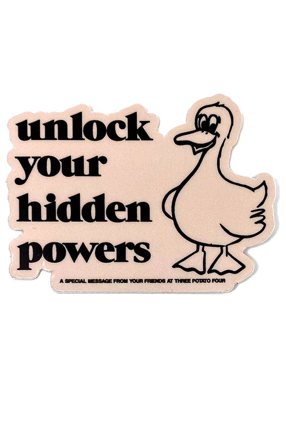 Unlock Your Hidden Powers Sticker