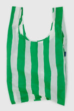 Load image into Gallery viewer, Big Baggu - Green Stripe Painted