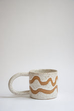 Load image into Gallery viewer, White Squiggle Mug