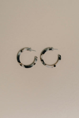 medium-sized hoop earring