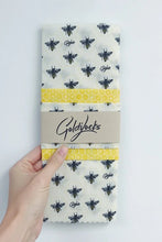 Load image into Gallery viewer, Beeswax Wraps Set of 3 - Multiple Patterns