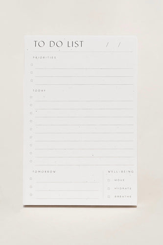 Wilde House Paper To Do List