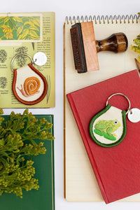 Patch Keychain - Snail