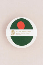 Load image into Gallery viewer, Olive Coasters - Set of 4