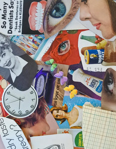 Vintage Mystery Ephemera Craft Kit