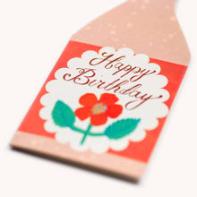 Load image into Gallery viewer, Birthday Rose Tall Card