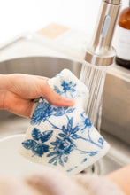Load image into Gallery viewer, Vintage Floral Swedish Dishcloth