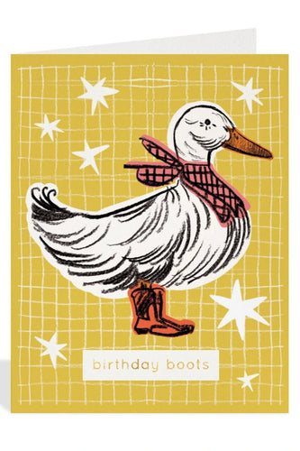 Birthday Boots Card