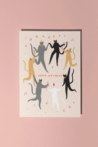 Coolest Cat Birthday Card