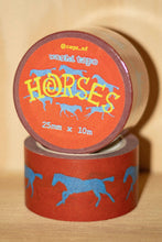 Load image into Gallery viewer, Horses Washi Tape