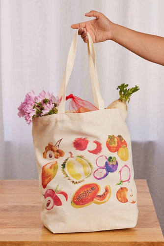Asian Fruit Tote Bag