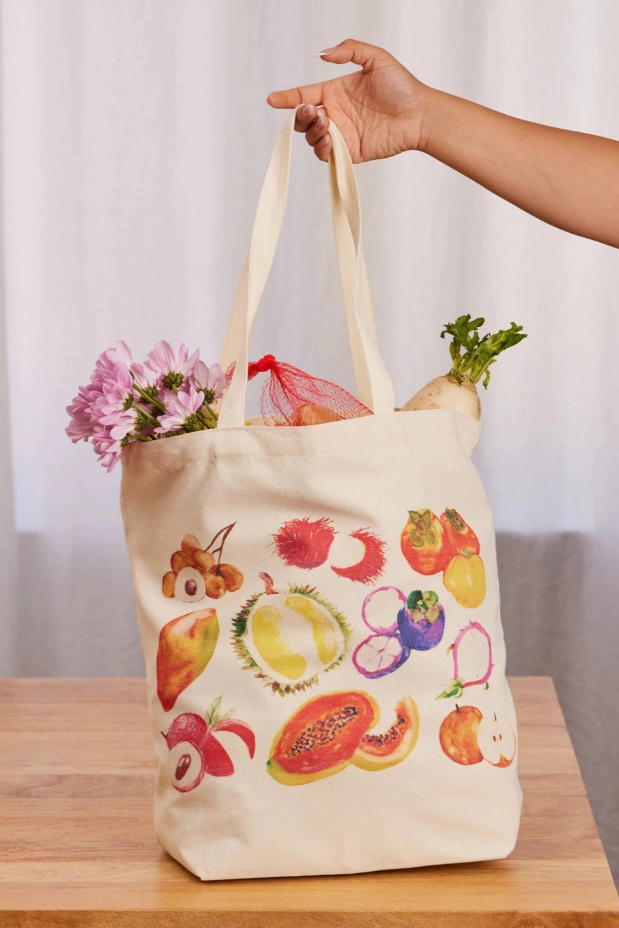 Asian Fruit Tote Bag