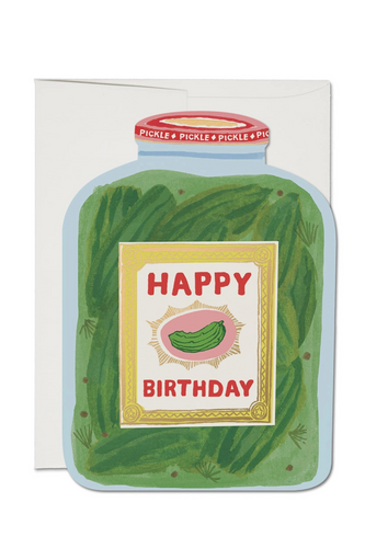 Pickle Birthday Card