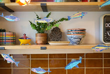 Load image into Gallery viewer, Fishes Sewn Garland
