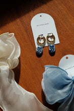 Load image into Gallery viewer, Porcelain Tulip Hoops