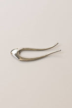 Load image into Gallery viewer, Silver Wavy Metal Hair Stick - Short