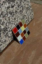 Load image into Gallery viewer, Handmade Glass Tile Coaster (Colourful)