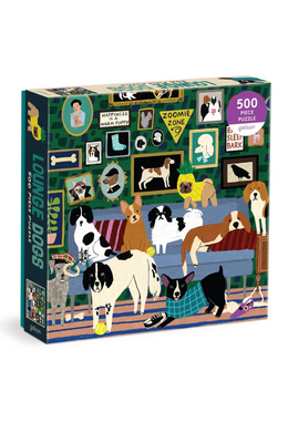 Lounge Dogs 500 Piece Puzzle