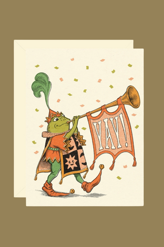 Froggy Yay Card
