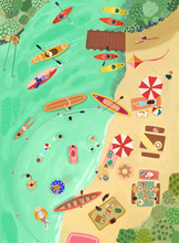 Load image into Gallery viewer, Lake Day 250 Piece Puzzle