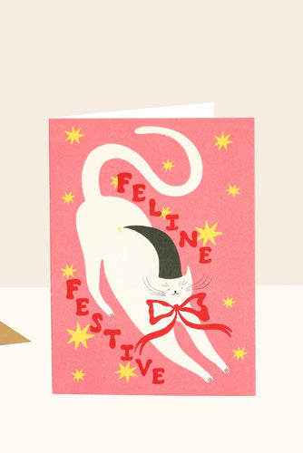 Feline Festive Card