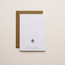 Load image into Gallery viewer, Star Pattern Birthday Greeting Card