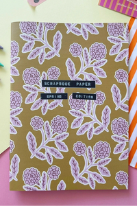 Scrapbooking Paper Booklet - 20 A5 Pattern Sheets