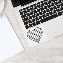 Load image into Gallery viewer, Keffiyeh Heart Sticker