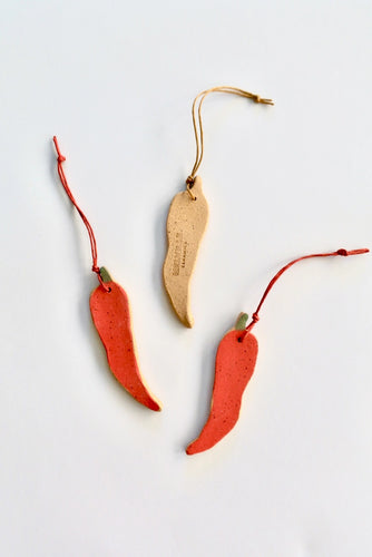 Ceramic Ornament - Chili Pepper
