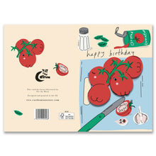 Load image into Gallery viewer, Tomato Magnet Birthday Card