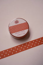 Load image into Gallery viewer, Red Polka Dot Washi Tape