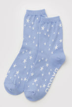 Load image into Gallery viewer, Crew Sock - Blue Star