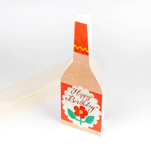 Load image into Gallery viewer, Birthday Rose Tall Card