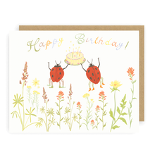 Load image into Gallery viewer, Birthday Bugs Greeting Card