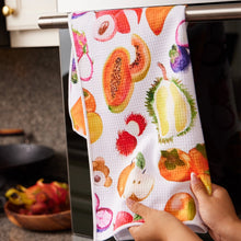 Load image into Gallery viewer, Asian Fruit Kitchen Towel