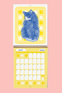 Meow Monthly 2026 Calendar