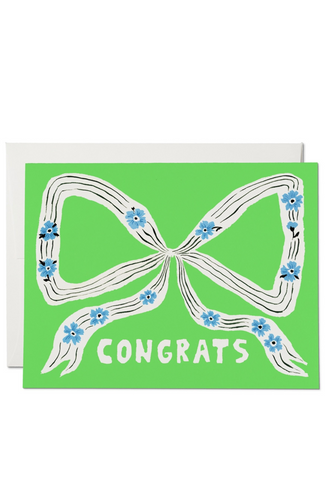 Perfect Bow Congrats Card