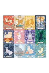 Cat Zodiac 500 Piece Puzzle