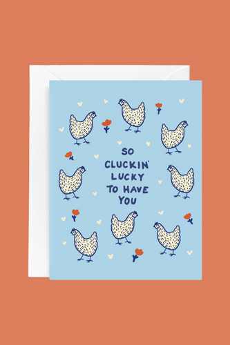 Cluckin' Lucky Card