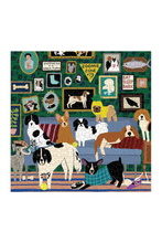 Load image into Gallery viewer, Lounge Dogs 500 Piece Puzzle