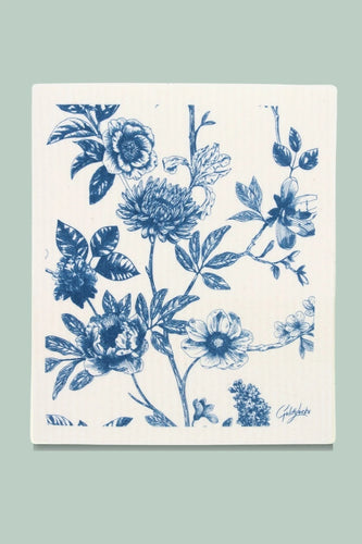 Vintage Floral Swedish Dishcloth