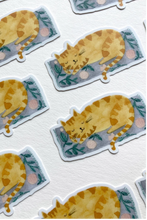 Load image into Gallery viewer, Sleepy Cat Sticker