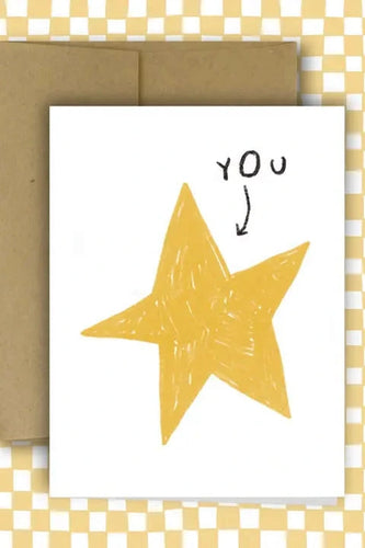 You Are A Star Card